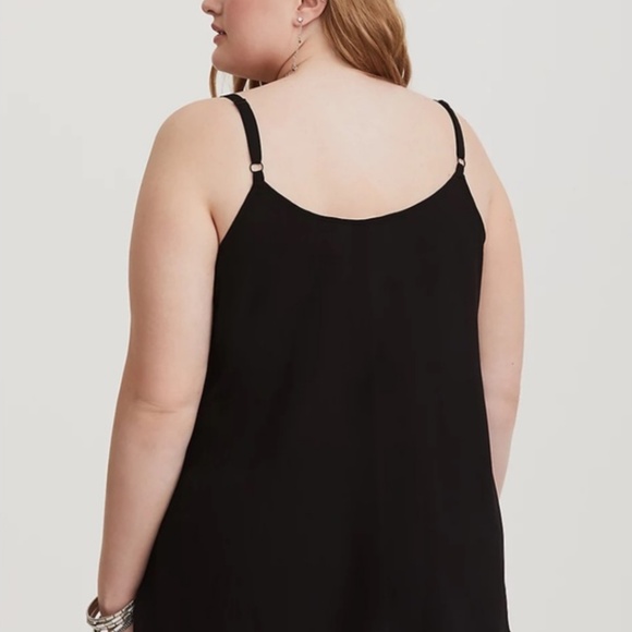 Torrid Lace-up Georgette Swing Cami - Picture 6 of 8